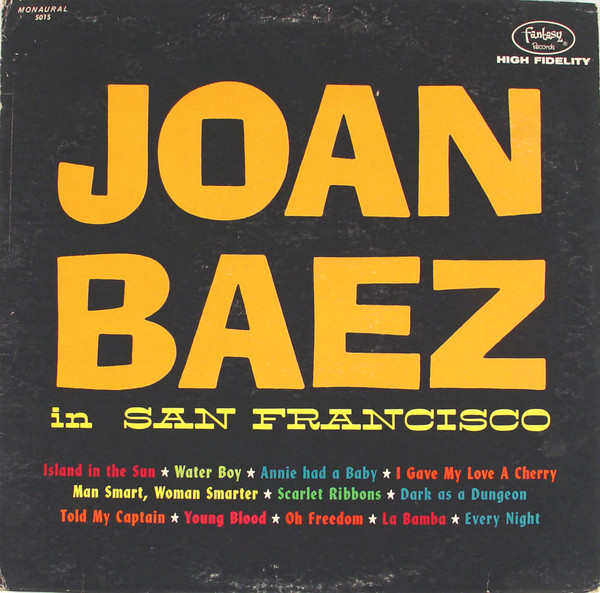 Joan Baez in San Francisco