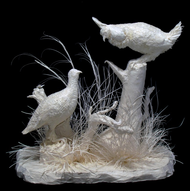 allen eckman art 23 Невероятные скульптуры, вылитые из бумаги